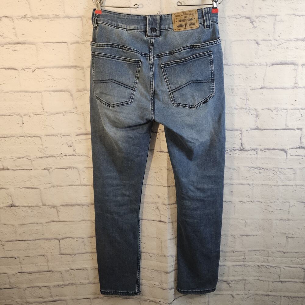 Tactical Distributors McQuade Jeans Mens 30x32 Blue Stretch Lightweight Straight - Picture 5 of 7